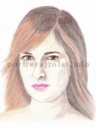 Portrérajzolás: színes ceruzás portrérajz